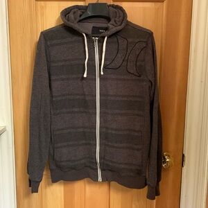 HURLEY ZIPPERED HOODY